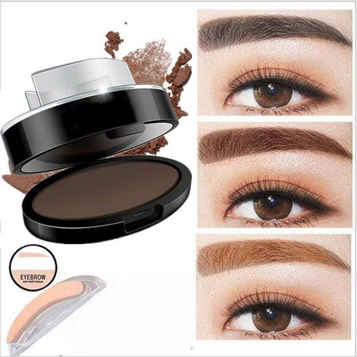 Combo Belleza Depilador Cejas Recargable con Sello de Cejas Maquillaje